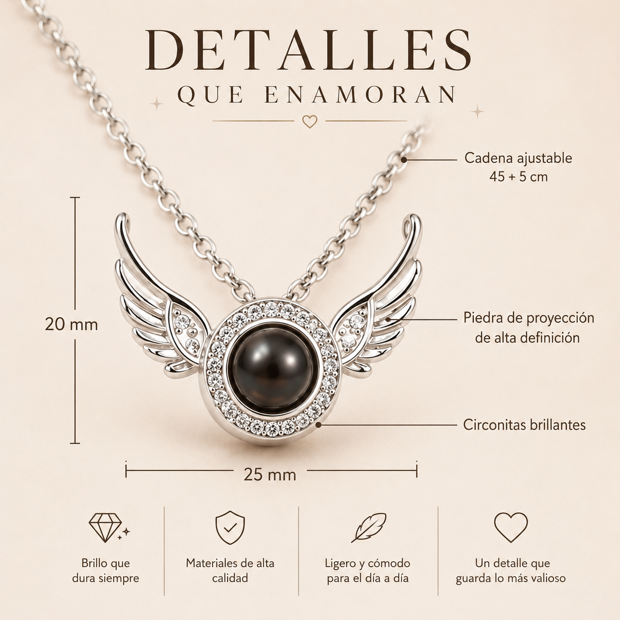 Forever Inside™ Projection Necklace