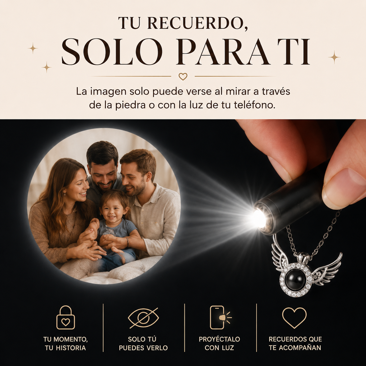 Forever Inside™ Projection Necklace